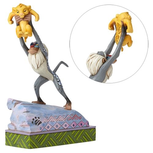 Disney Traditions The Lion King Heir to the Throne Rafiki and Simba Statue